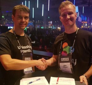 Palkkaus.fi with Nordea at Slush 2017