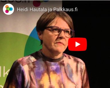 Heidi Hautala kertoo Palkkaus.fi:n käytöstä